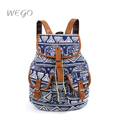 Bohemian Print Ethnic Style Backpack for Women