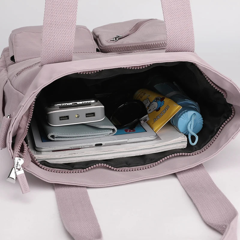 Large Capacity Nylon Women Shoulder Bag Female Handbag Crossbody Bag