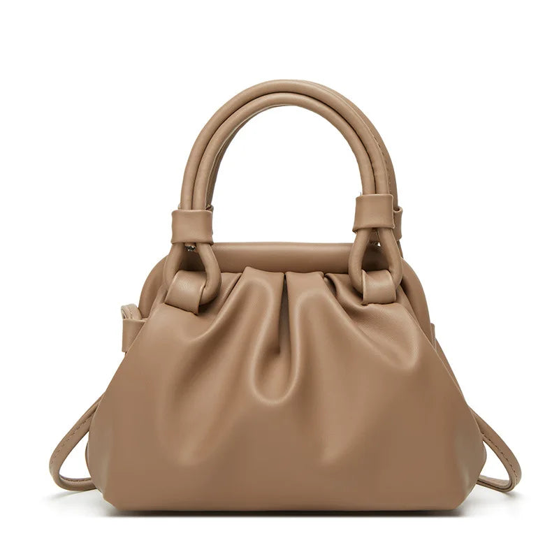 Women's Hand Held Cloud Bag - Versatile One Shoulder Bag