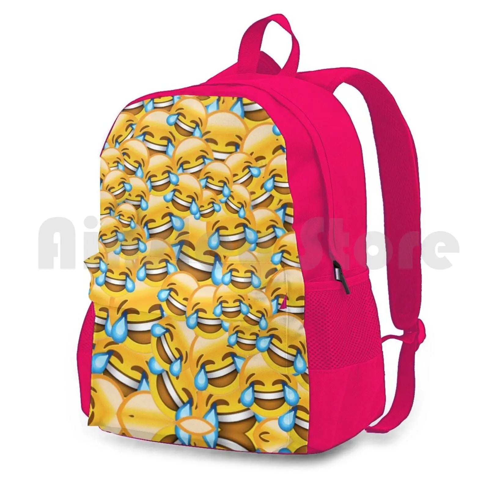 Outdoor Hiking Backpack Waterproof Camping Travel Pattern Layer Art