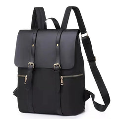 Lazy Oxford cloth nylon backpack school bag