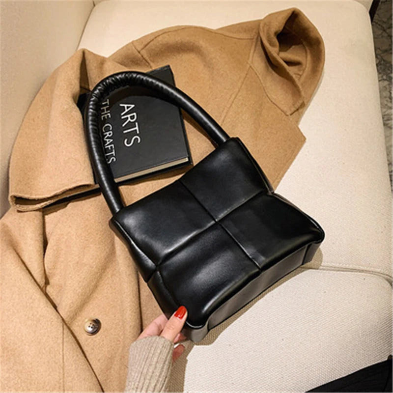 Leather Bucket Bag Female Handbags High Shoulder Bag Women Bags Bolsa De Hombro