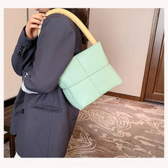 Leather Bucket Bag Female Handbags High Shoulder Bag Women Bags Bolsa De Hombro