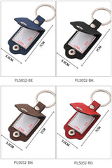 Leather Case Photo Frame Keychain Photo Ornament Mother's Gift