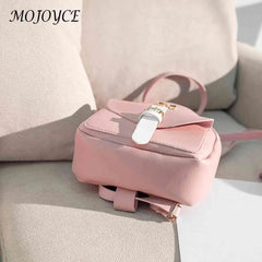 Leather Messenger Bags Hit Bowknot Backpacks Women Small Shoulder Crossbody Bags