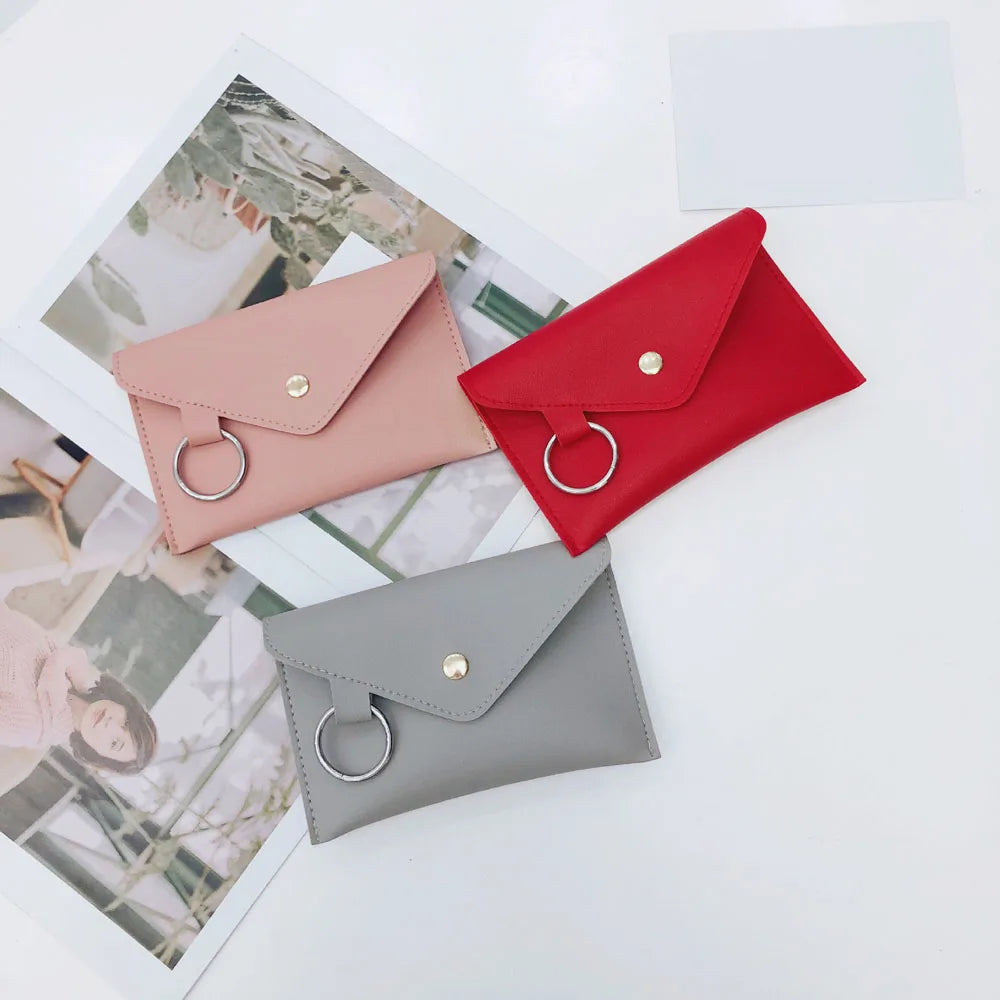 Leather Ring Chest Shoulder Multi-function Waist Bags Envelope Belt Pockets
