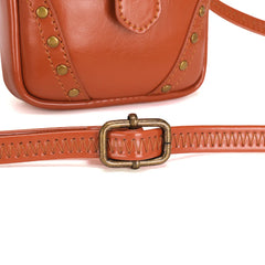 Leather Rivet Drop Leg Bag Steampunk Retro Rock Waist Belt Bag