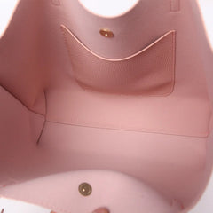 Women Leather Tote Bag Large Capacity PU Handbag