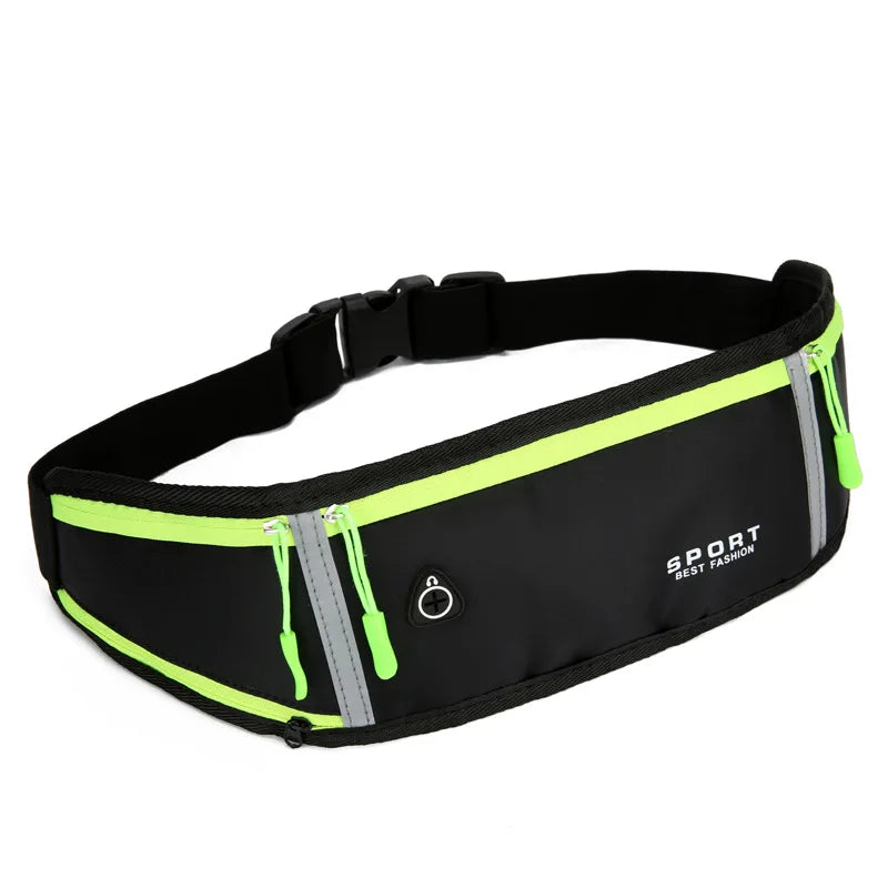Reflective Safty Waist Pack for Running Cycling Gym