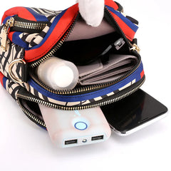 Women's National Print Shoulder Bag