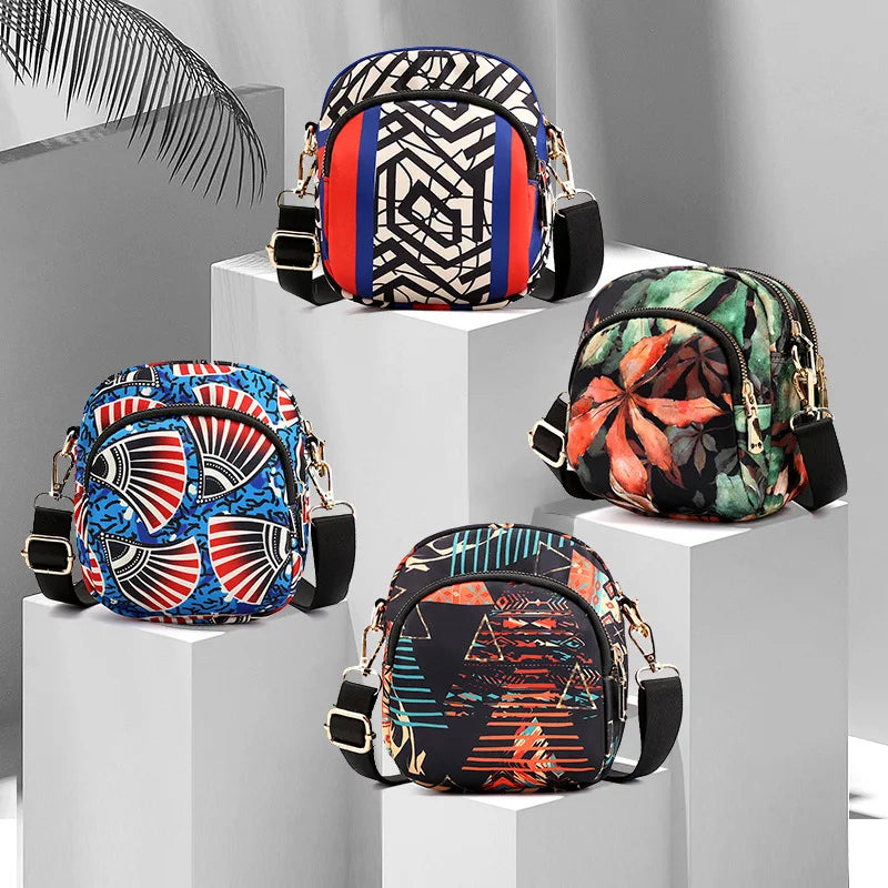 Women's National Print Shoulder Bag