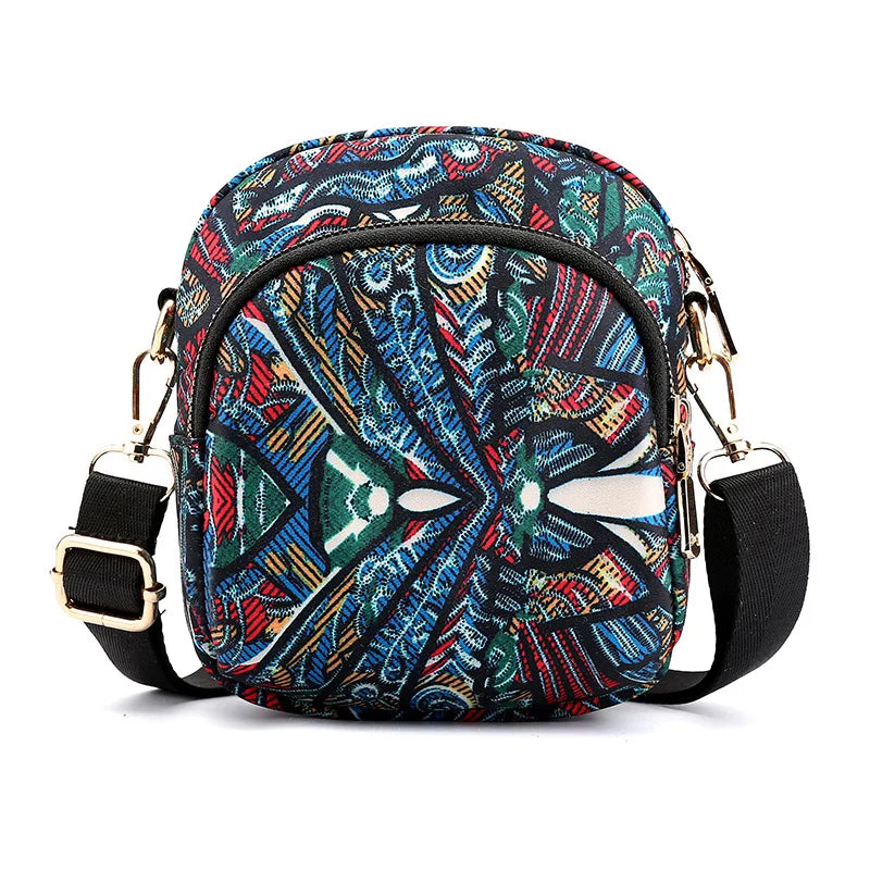 Women's National Print Shoulder Bag