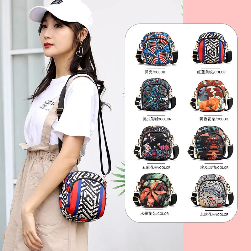 Women's National Print Shoulder Bag