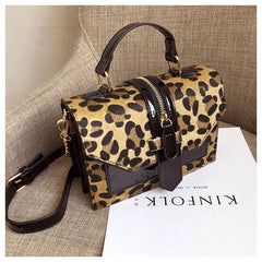 Leopard Print Small Flap Bags Women Bag Over Shoulder Handbags Women Bags