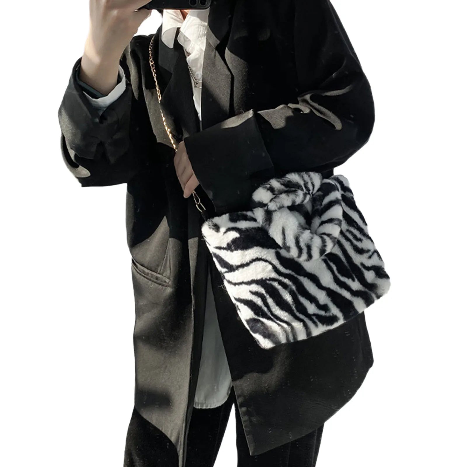 Leopard/Spots/Zebra Stripe Print Handbag Women Female Shoulder Bag