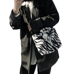 Leopard/Spots/Zebra Stripe Print Handbag Women Female Shoulder Bag