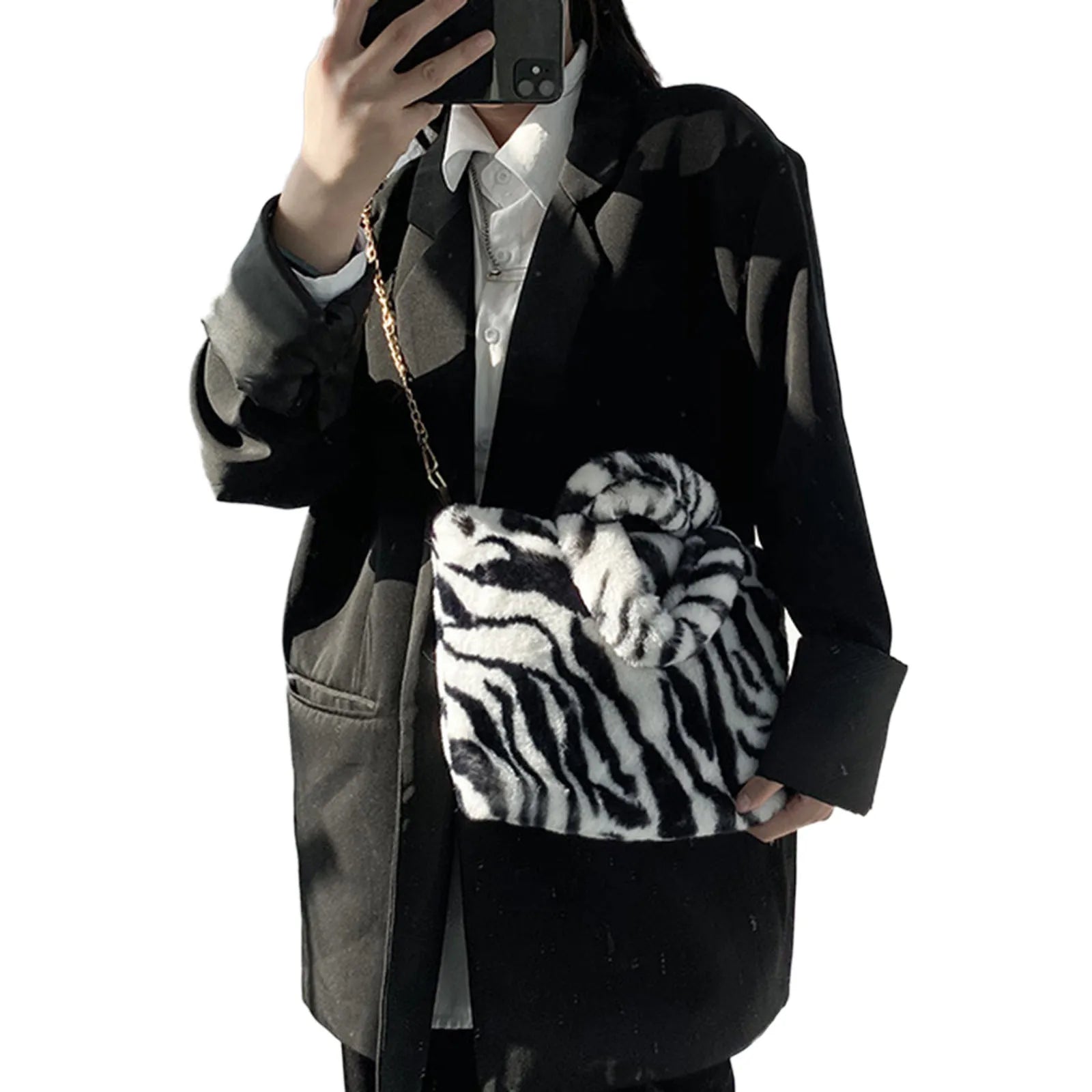 Leopard/Spots/Zebra Stripe Print Handbag Women Female Shoulder Bag