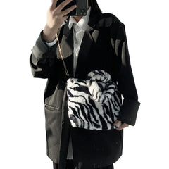 Leopard/Spots/Zebra Stripe Print Handbag Women Female Shoulder Bag