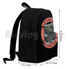 Funny Punctuation Saves Lives Backpack
