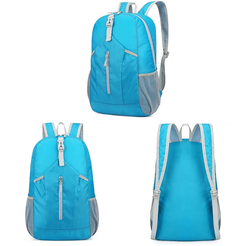 Foldable Waterproof Rucksack Outdoor Travel Backpack