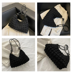 Soft Winter Tote Bag Armpit Bag Women's Handbag