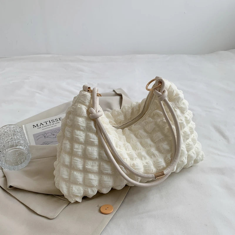 Winter Soft Women Handbag Large Tote Bag