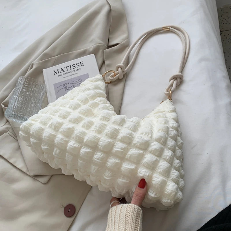 Winter Soft Women Handbag Large Tote Bag