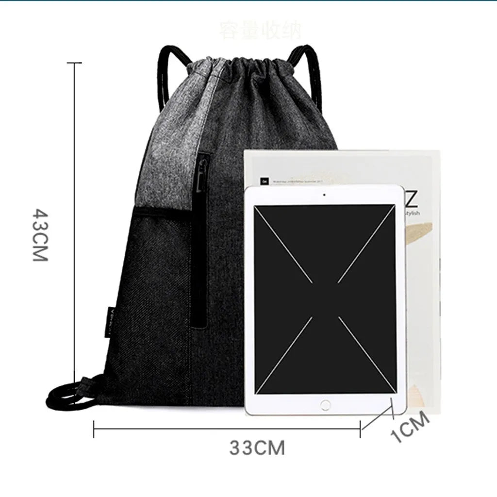 Packable Backpack Casual Unisex Rope Sport Backpack