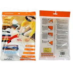100 SPACE SAVING VACUUM STORAGE BAGS EXTRA LARGE SEAL CLOTHES BAG