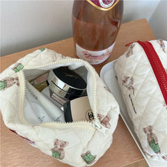 Little Bear Bunny Travel Cosmetic Bag Large Toiletry Bags Female Beauty Case