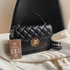 Women's Lingge Chain Bag, Single Shoulder Messenger Bag