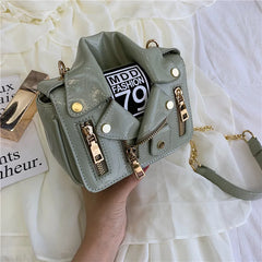 Personalized Locomotive Women's Bag with Chain Strap