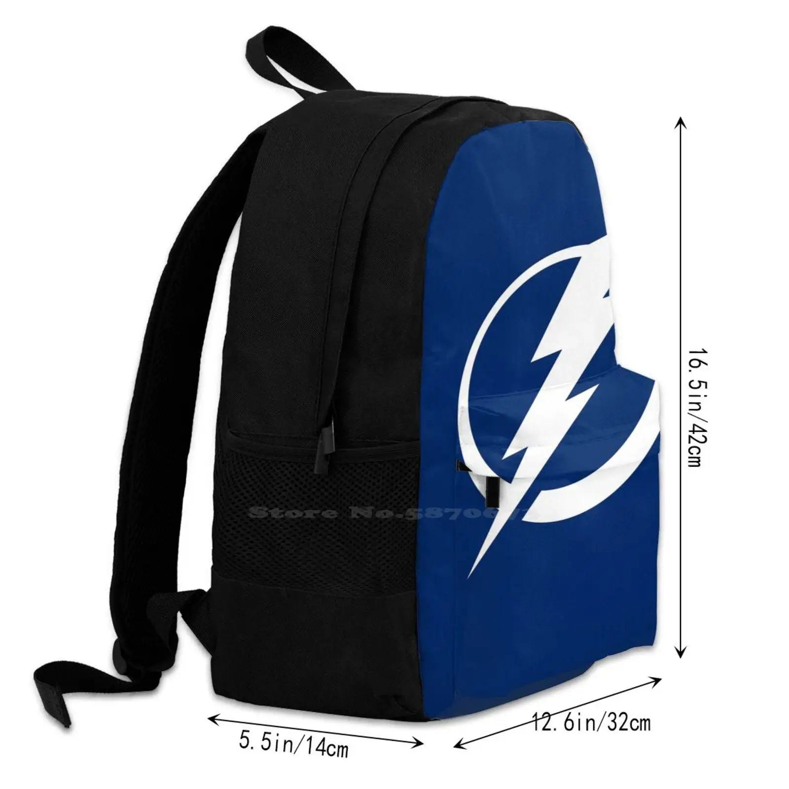 Lightning 3D Print Backpack Tampa Bay