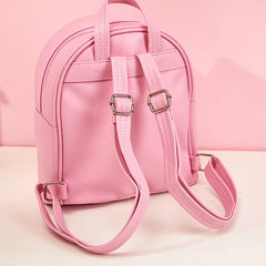 Lollipop Girl Kids Backpack Sequins LED Light