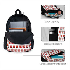 London Red Bus Backpack for Men and Women