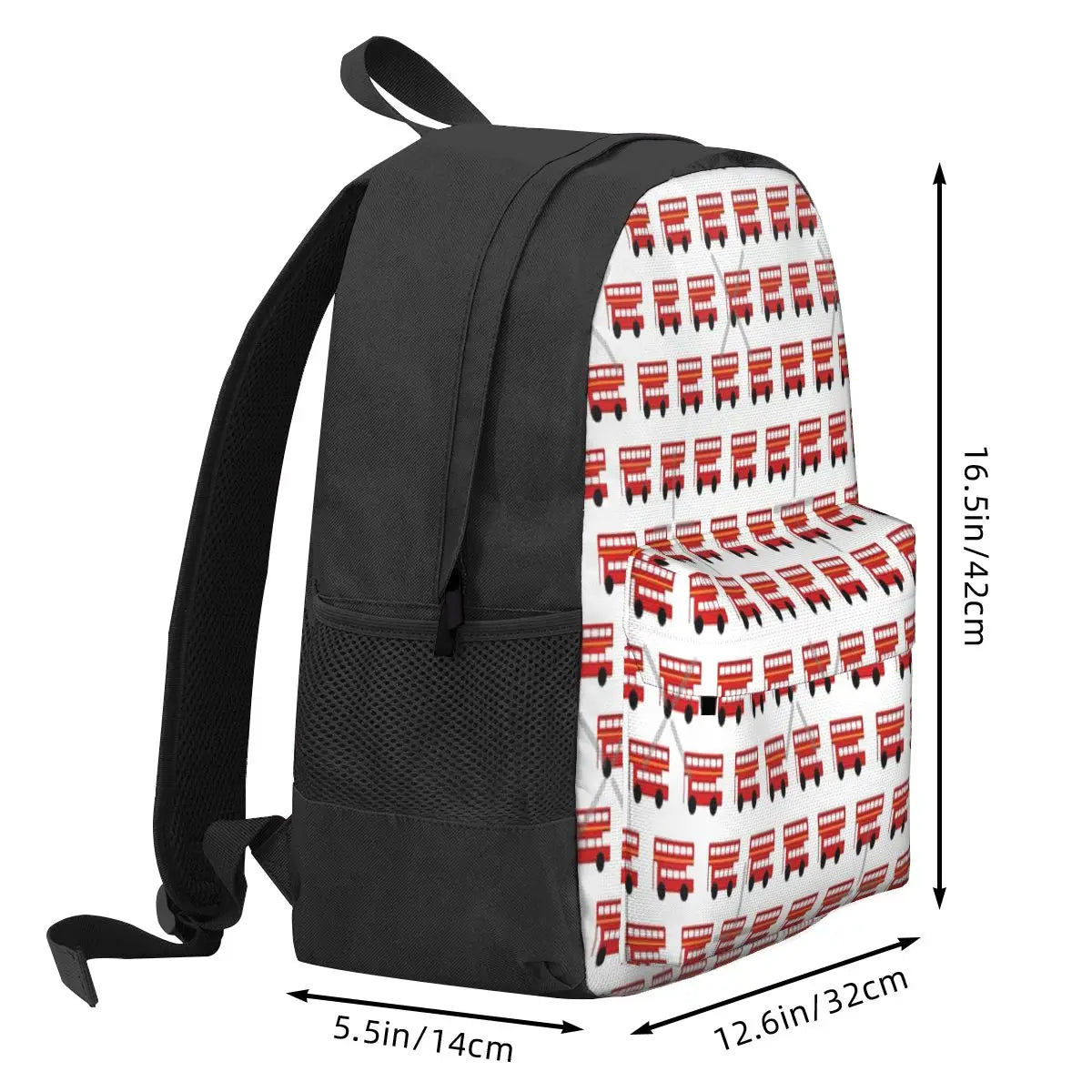 London Red Bus Backpack for Men and Women