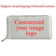 Hawaii Flower Women's Clutch Bag Polynesian Tribal Wallet