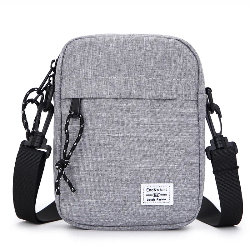 Longkeeper Men's Messenger Phone Bag Outdoor Sports Sacoche Homme
