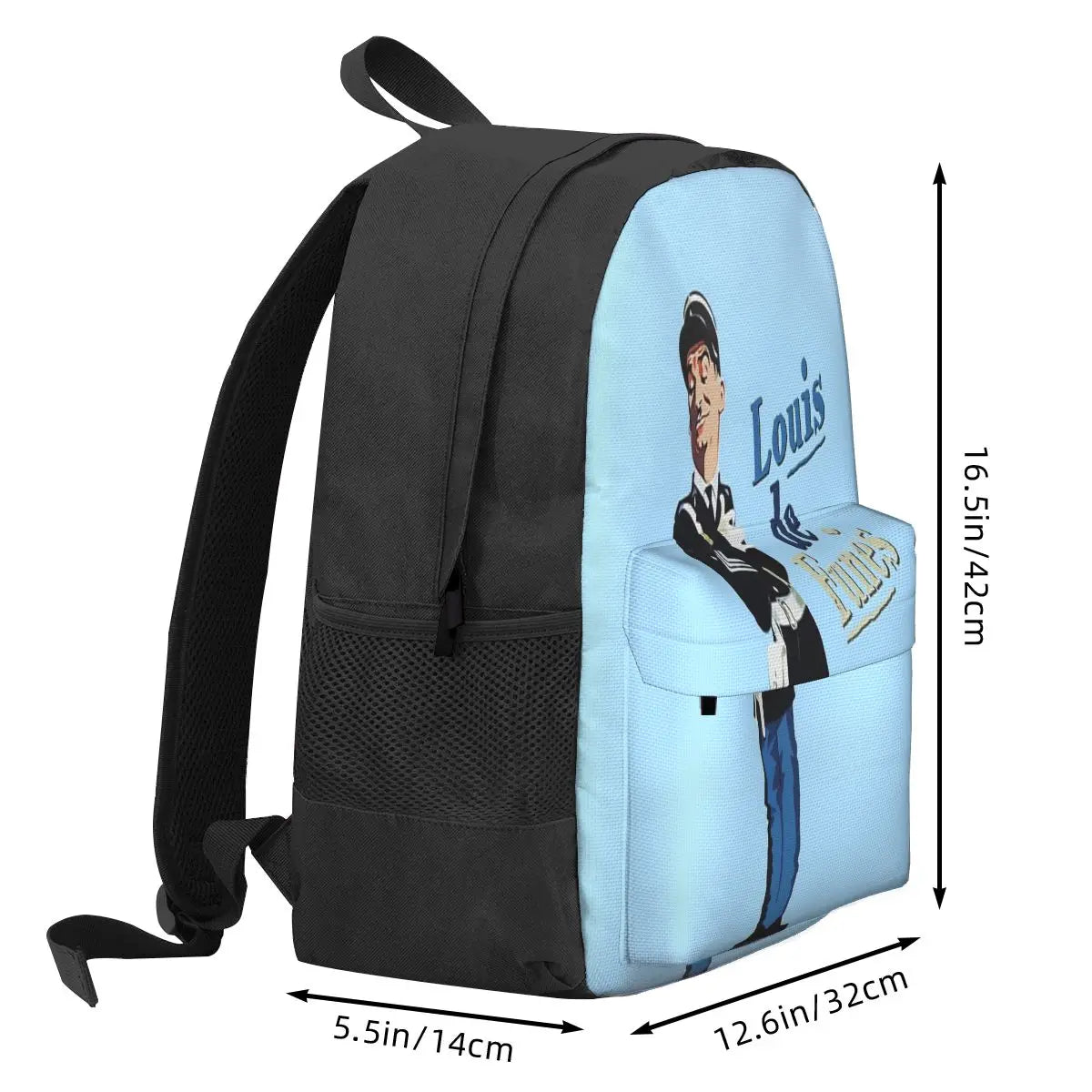 Retro School Backpack for Men and Women