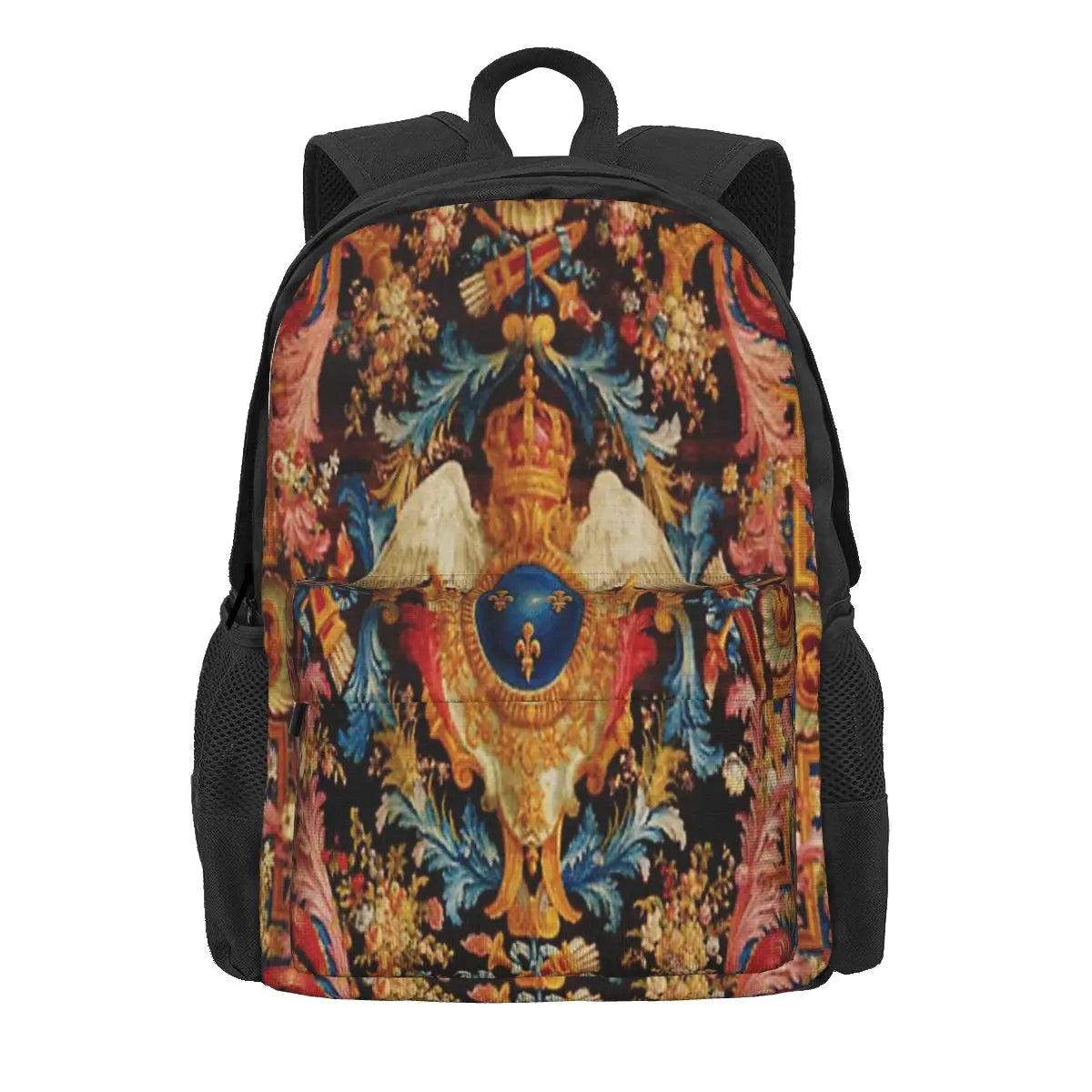 Louis XV Savonnerie French Carpet 2 Backpacks