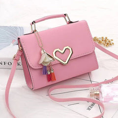 Love Button Shoulder Bag Small Square Bag Crossbody