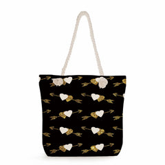 Love Print Casual High Capacity Handbags