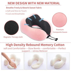 Memory Foam Leg Pillow Soft Slow Rebound Travel Neck Pillow