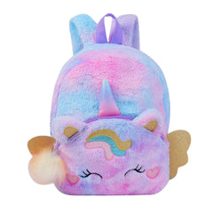 Lovely Soft Girl Plush Backpacks Student Backpacks Kindergarten