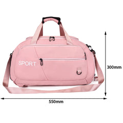 Waterproof Sports Travel Backpack with Shoes Compartment