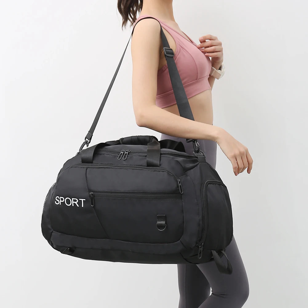 Waterproof Sports Travel Backpack with Shoes Compartment
