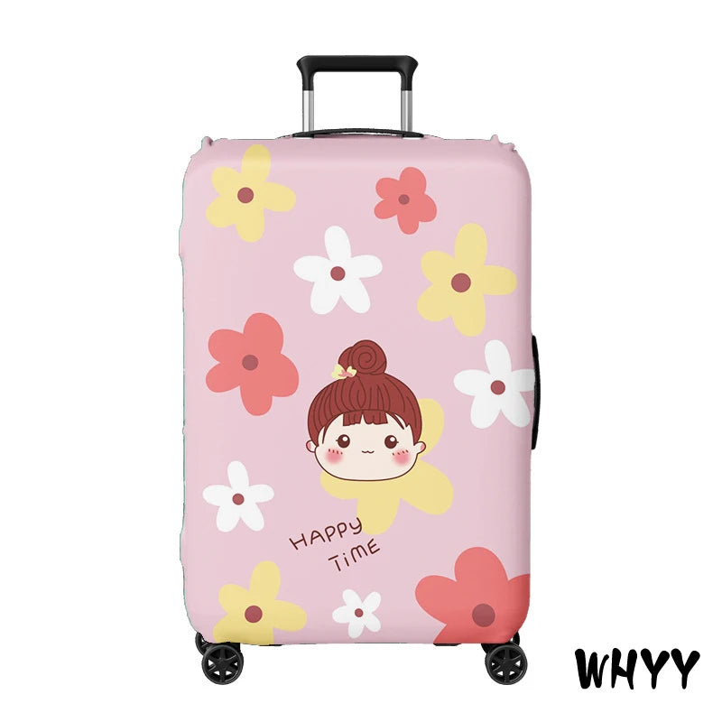 Thickened Protective Luggage Cover Elastic Dust Cover Scratch Resistant
