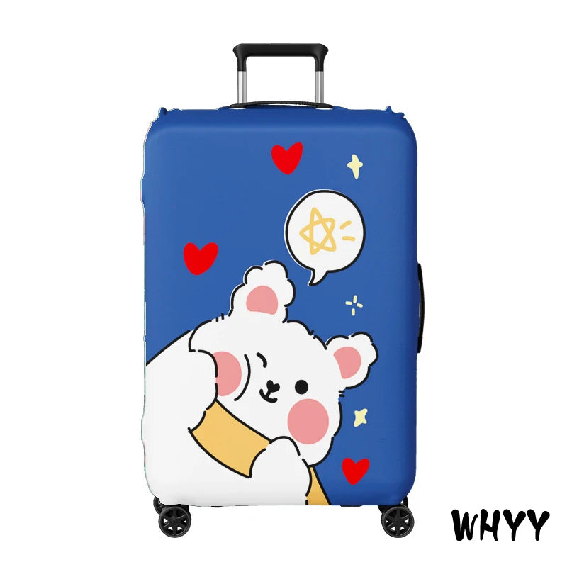 Thickened Protective Luggage Cover Elastic Dust Cover Scratch Resistant