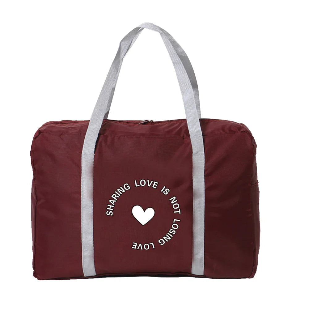 Large Capacity Travel Duffle Bag Waterproof Organizer Tote