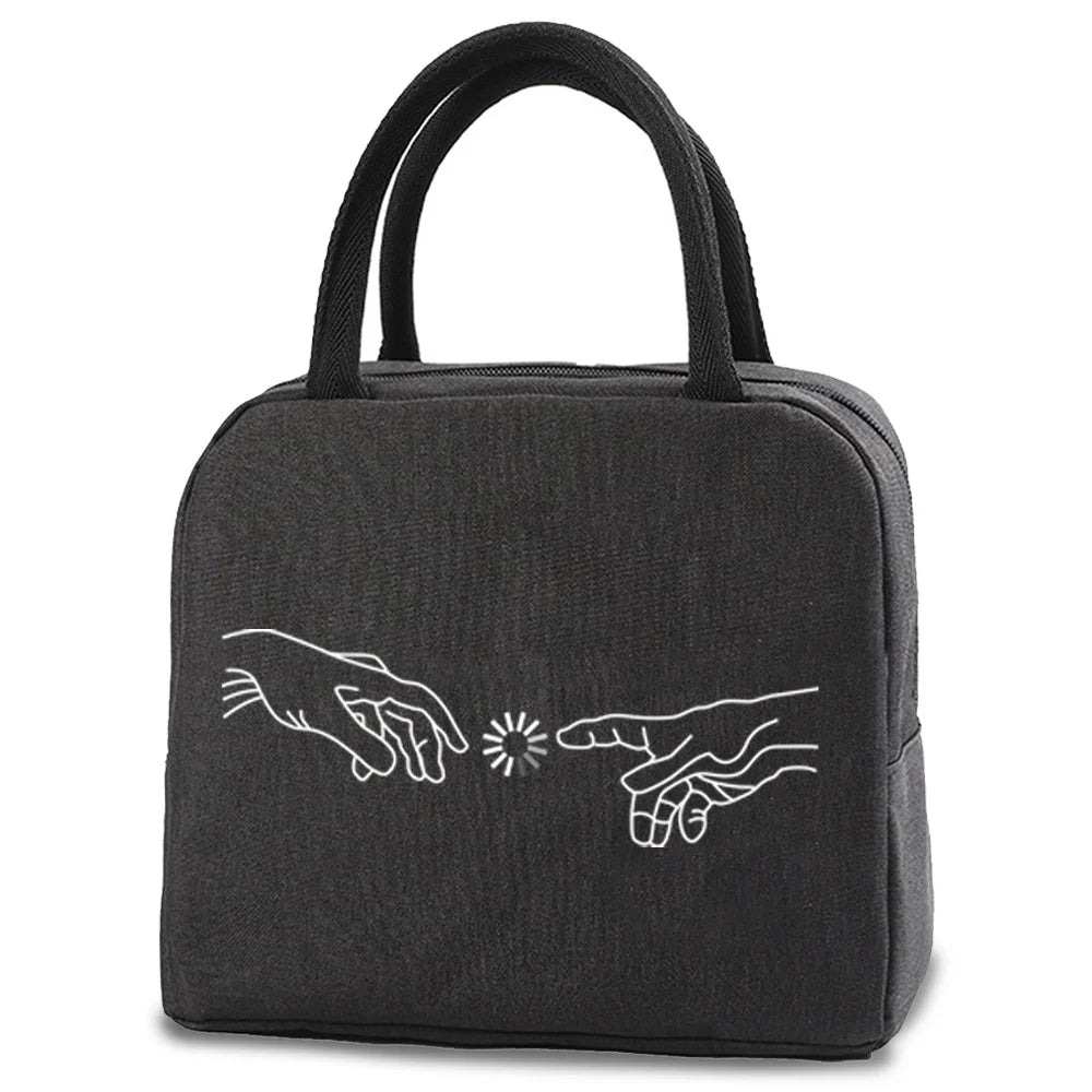 Portable Thermal Lunch Bag Cooler for Women and Kids
